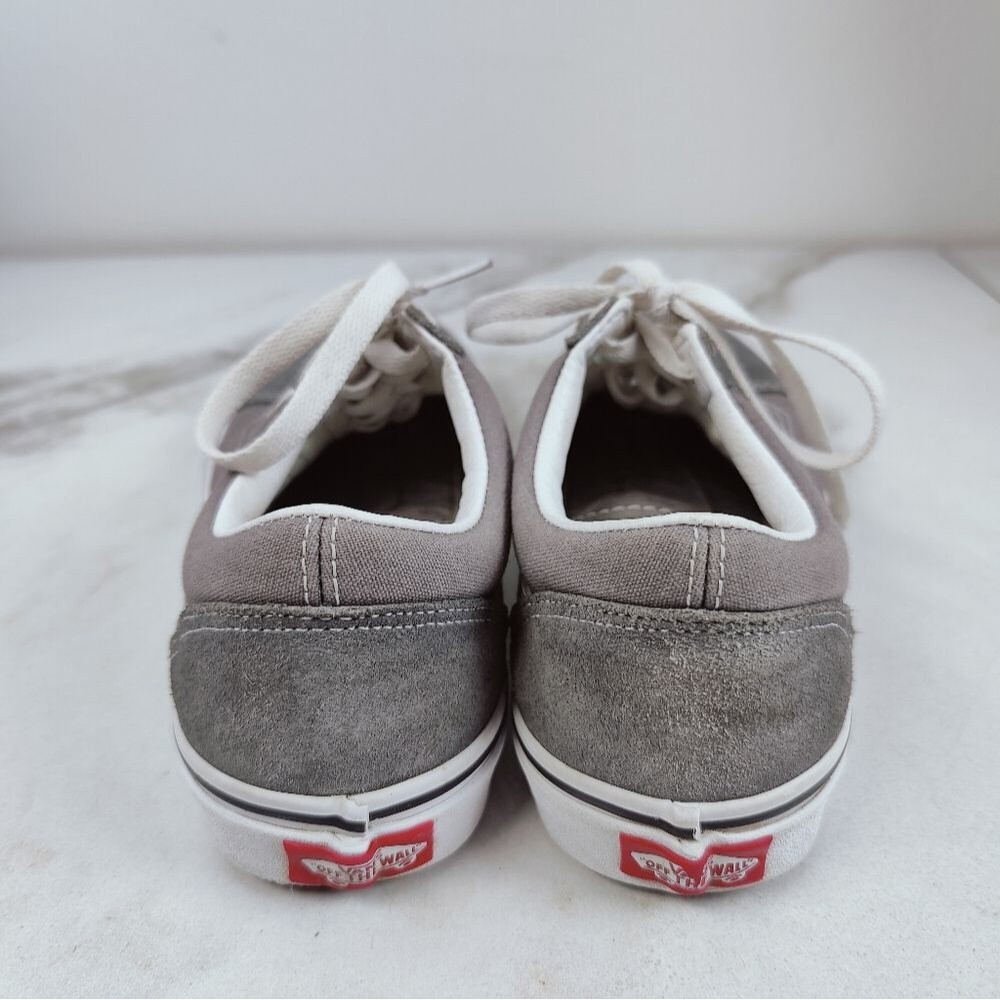 Vans Unisex Old Skool 36 Dx Gray Suede Canvas Sneakers Skate Tennis Shoes, Sz 8 - Picture 6 of 11